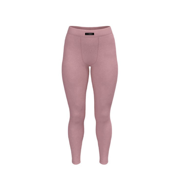 Ribbed Dusty Pink Leggings - Just $7