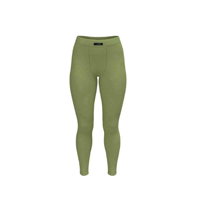 Ultra Soft Cotton Ribbed Leggings - Sage (Soft Green)