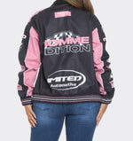 Racer Jacket ( Pink/Black)