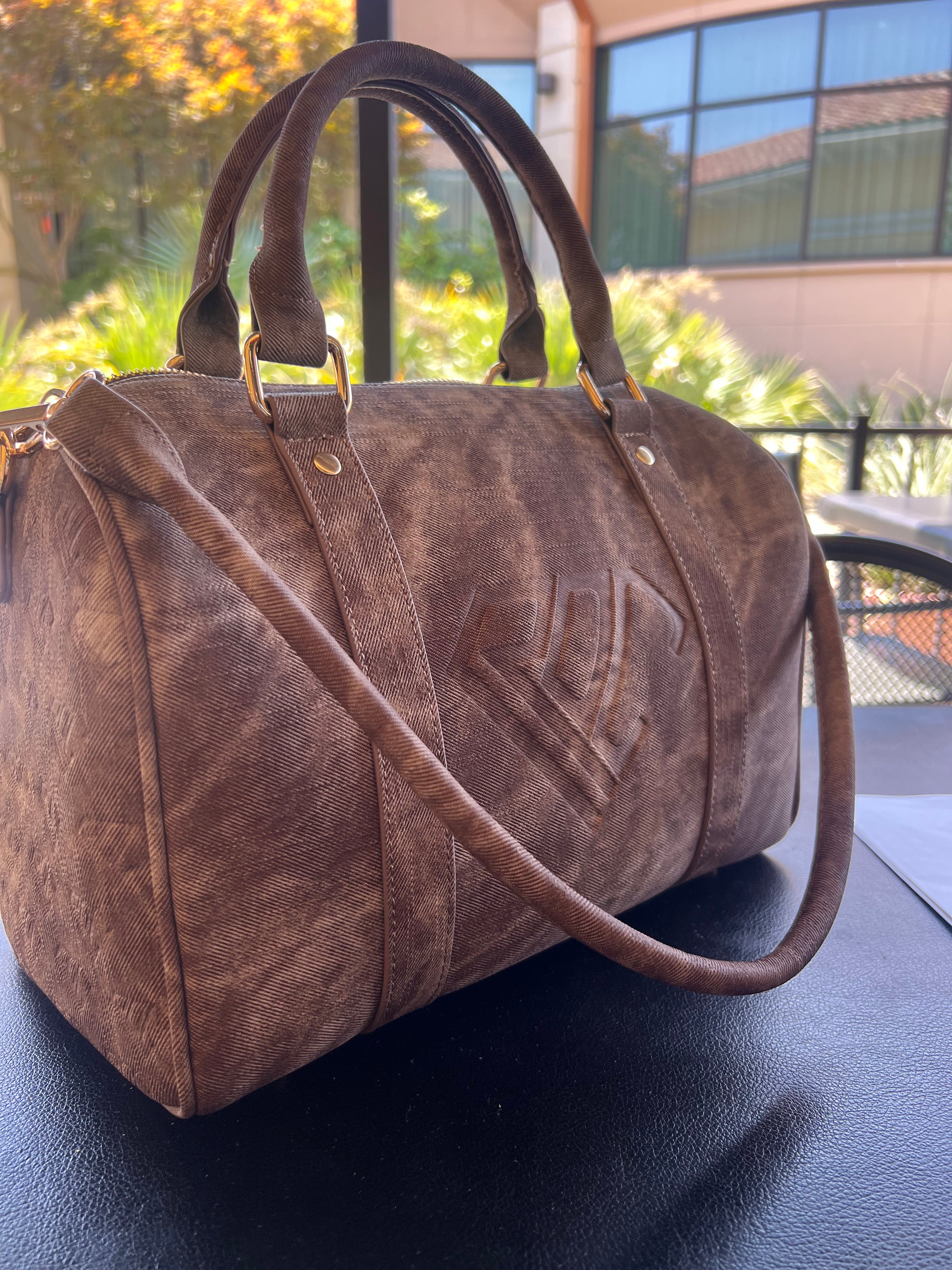 Daily Duffle (Vintage Denim Mocha)
