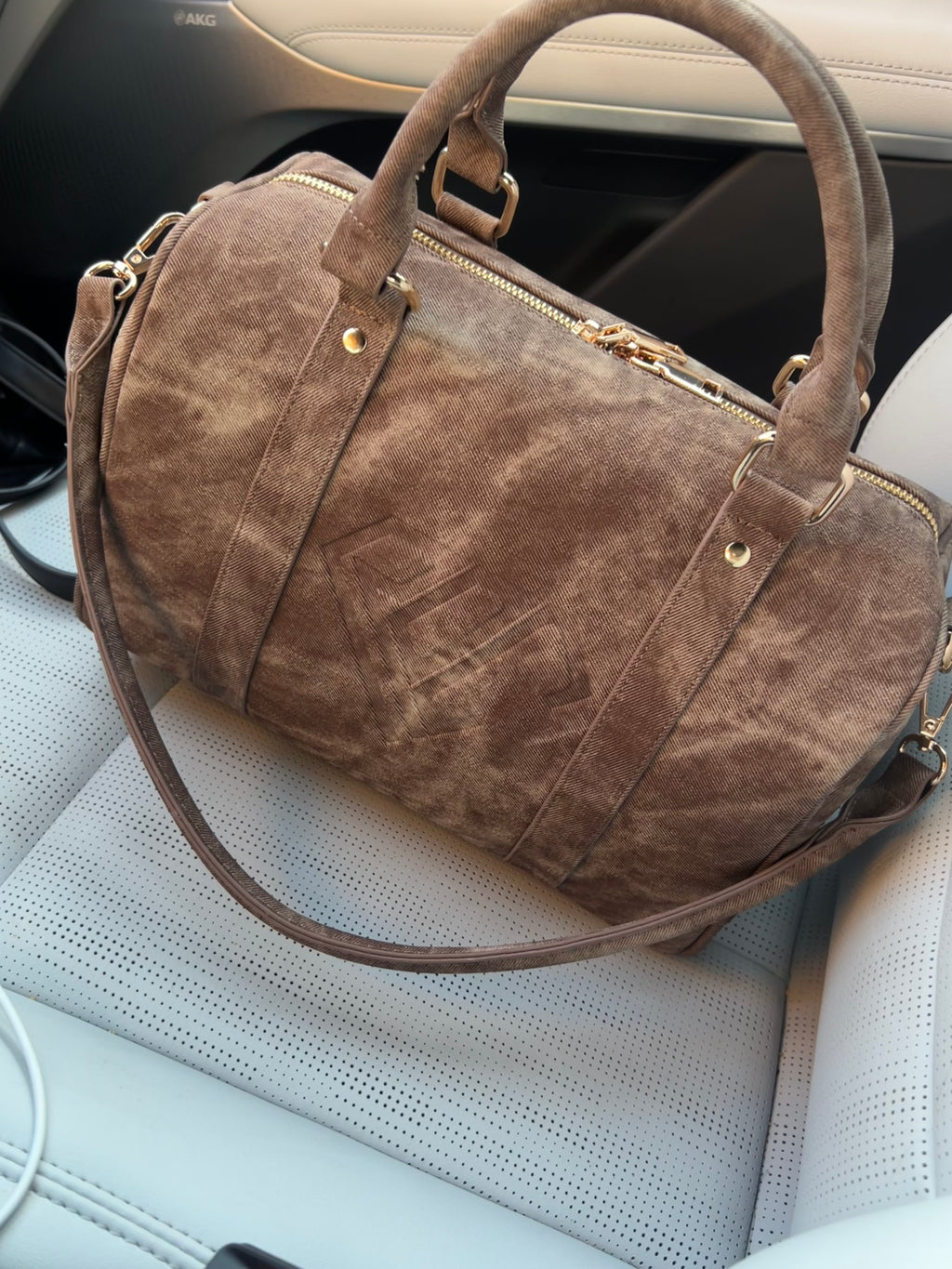 Daily Duffle (Vintage Denim Mocha)