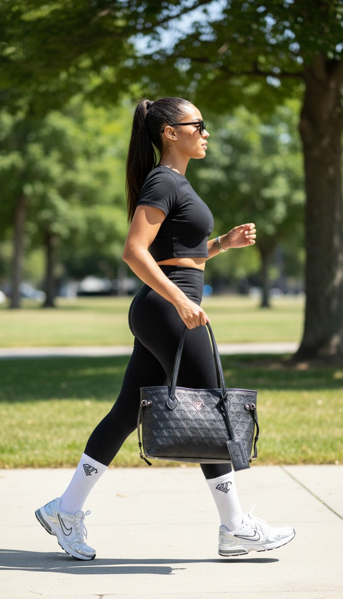 Diamond Signature Crew Socks