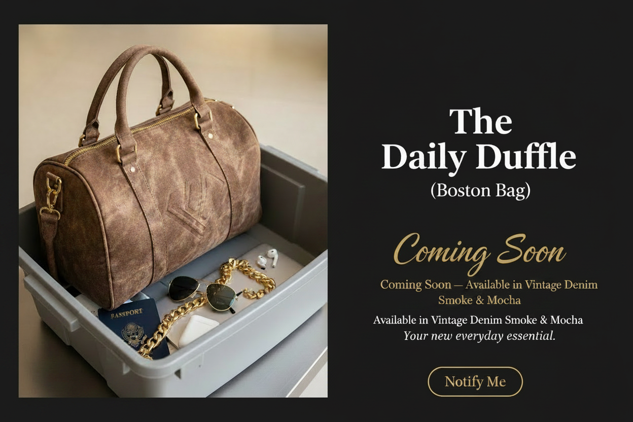 Daily Duffle - Black Mocha